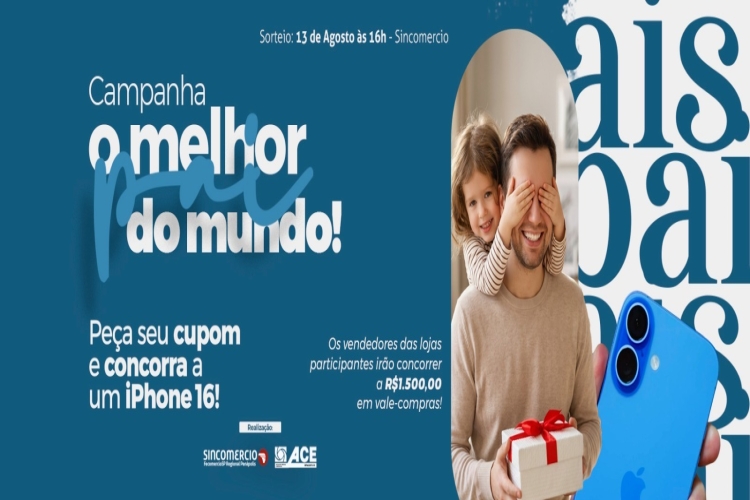 Notícia: 🎁 VEM AÍ A CAMPANHA DO DIA DOS PAIS! 💙