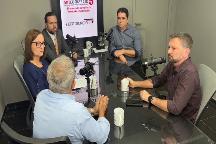 Notícia: O SincoCast – Episódio 10, podcast oficial do Sincomercio.