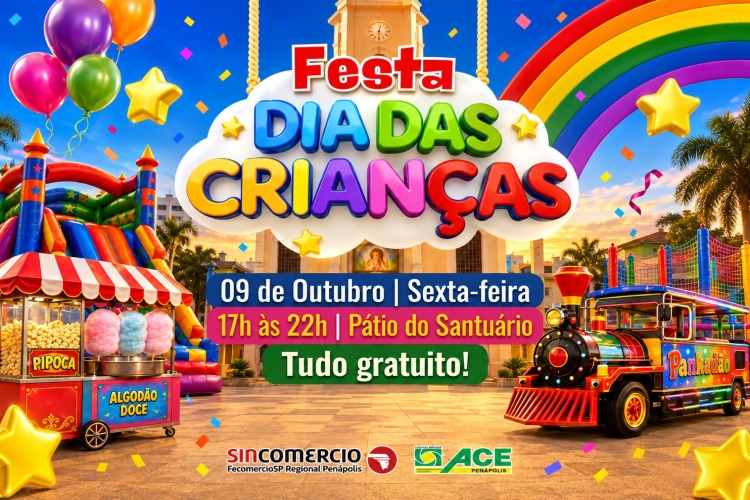 Notícia: A festa do dia das crianças está de volta!!! 